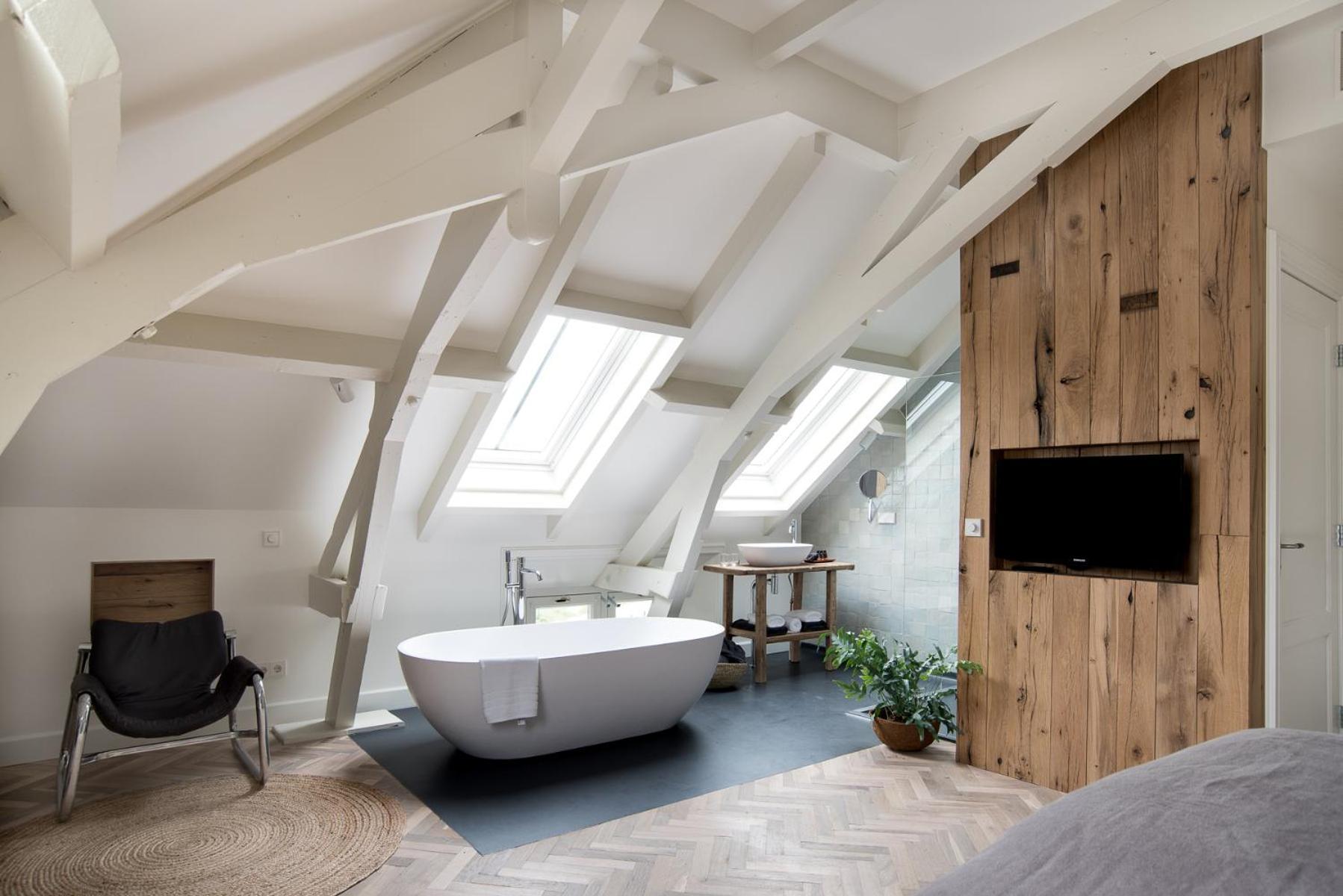 Boutique Hotel De Witte Dame Abcoude Rom bilde
